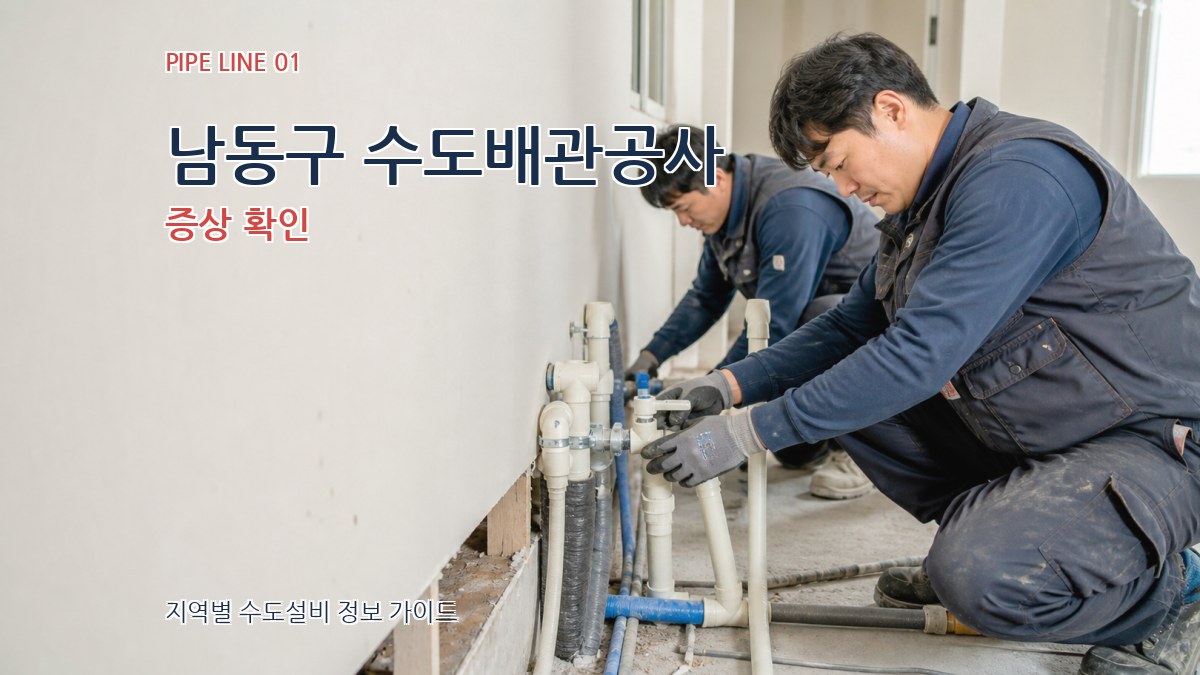 남동구 수도배관공사