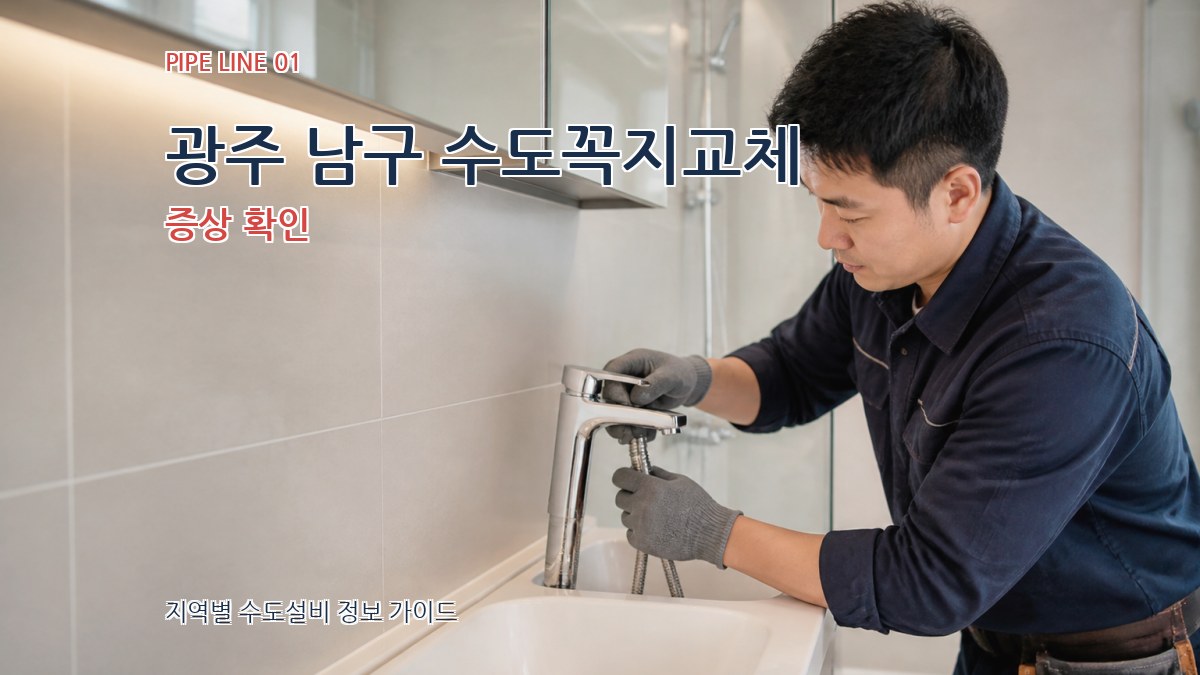 광주 남구 수도꼭지교체