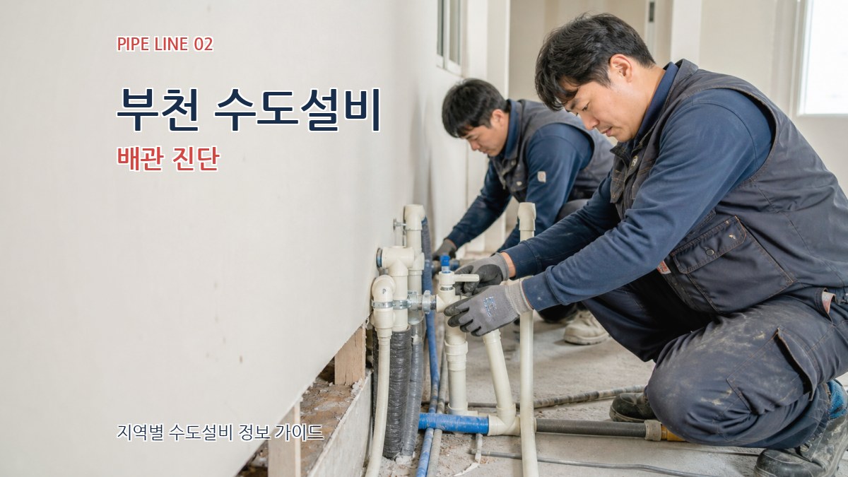 부천 수도설비 배관 진단