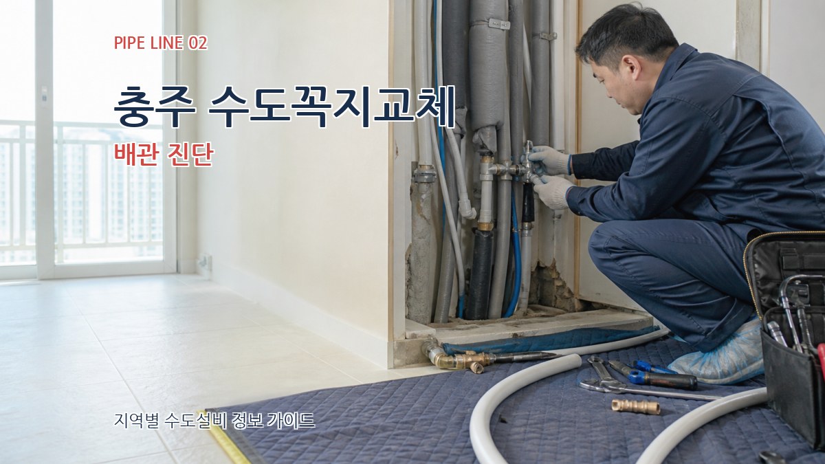 충주 수도꼭지교체 배관 진단