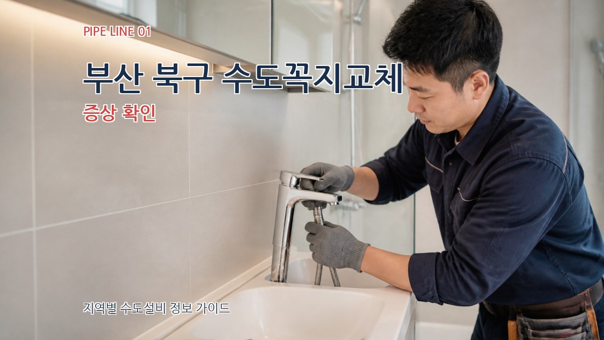 부산 북구 수도꼭지교체