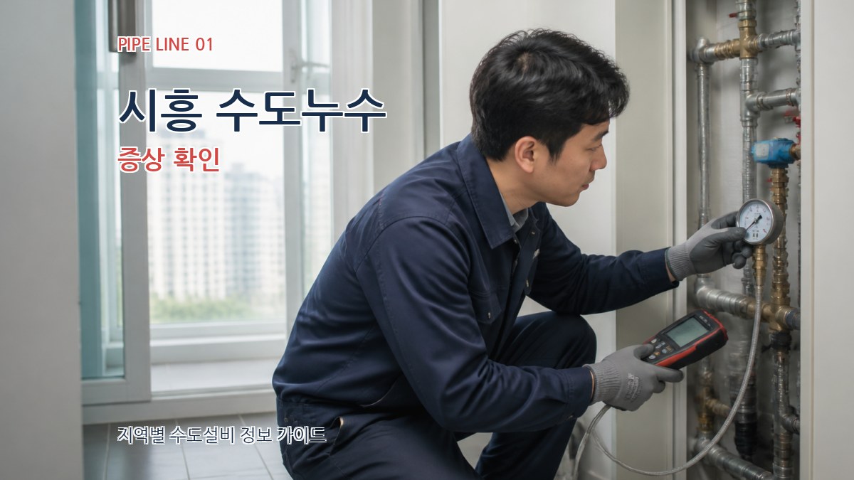 시흥 수도누수