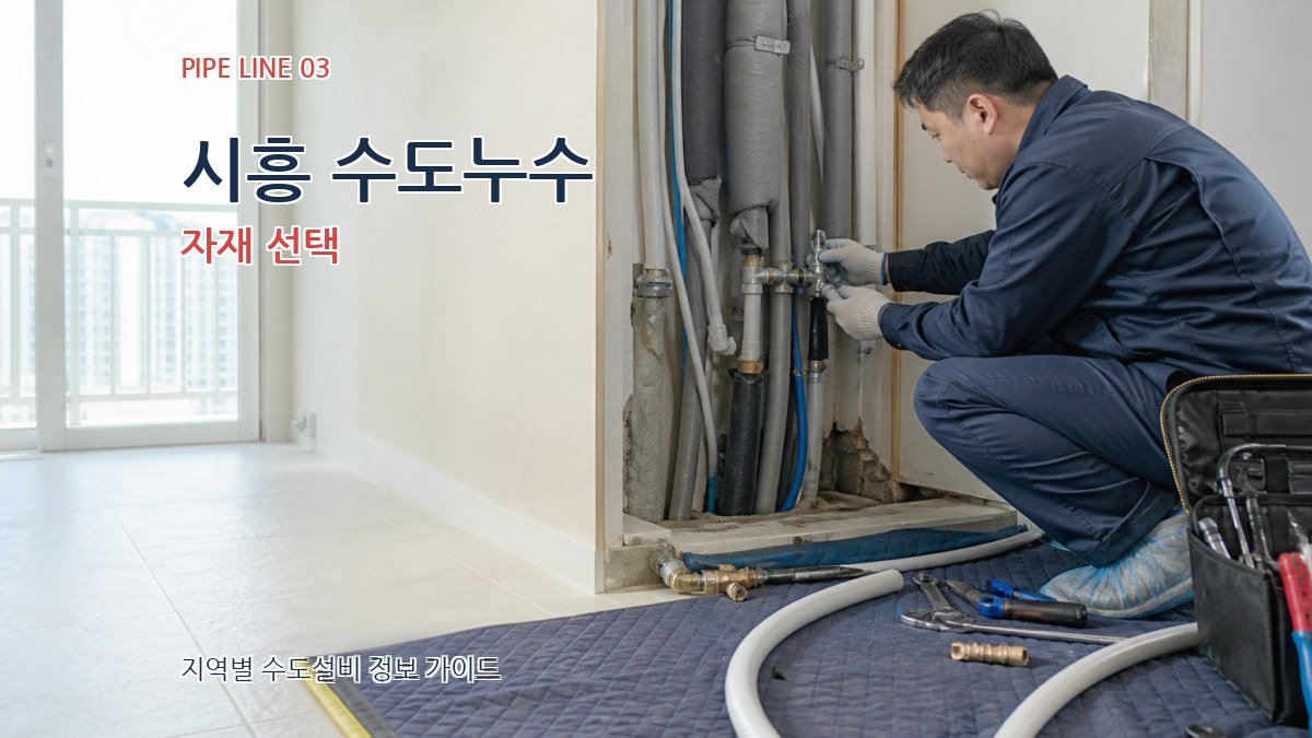 시흥 수도누수 자재 선택