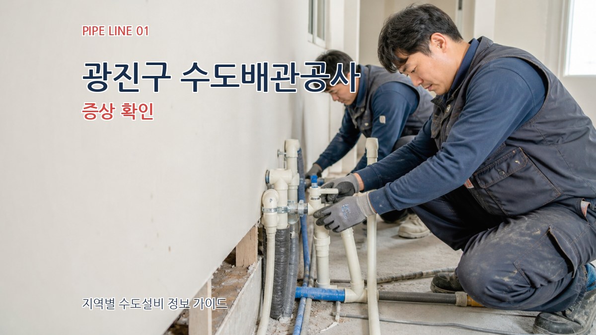 광진구 수도배관공사