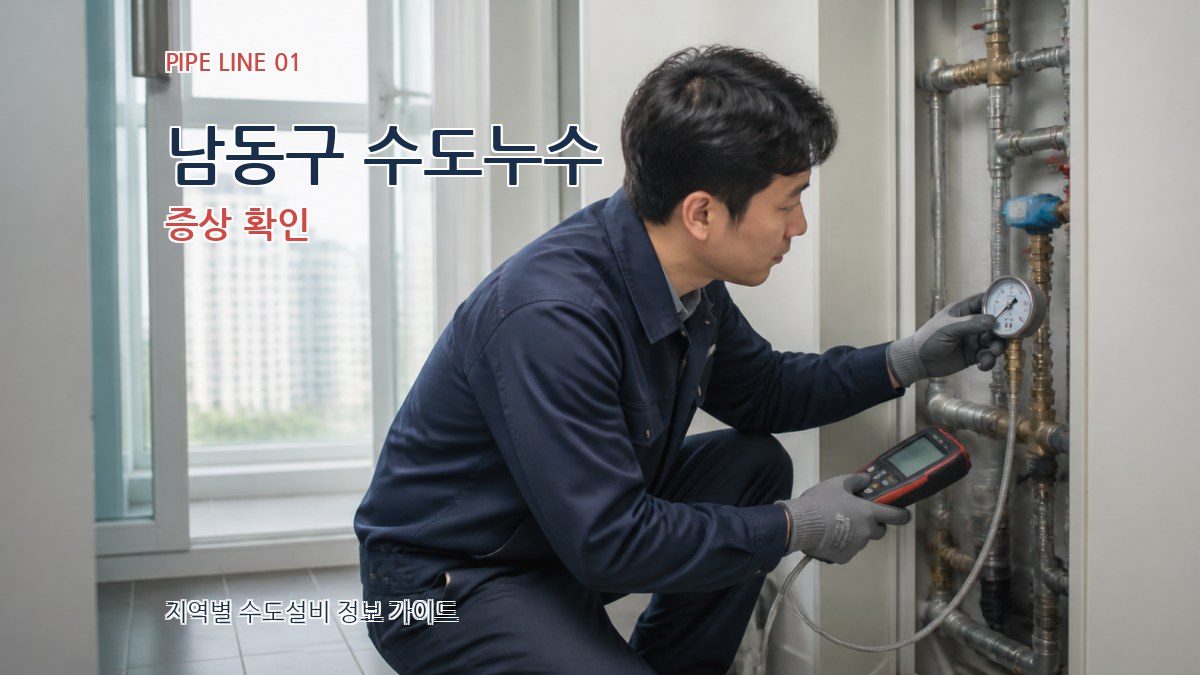 남동구 수도누수