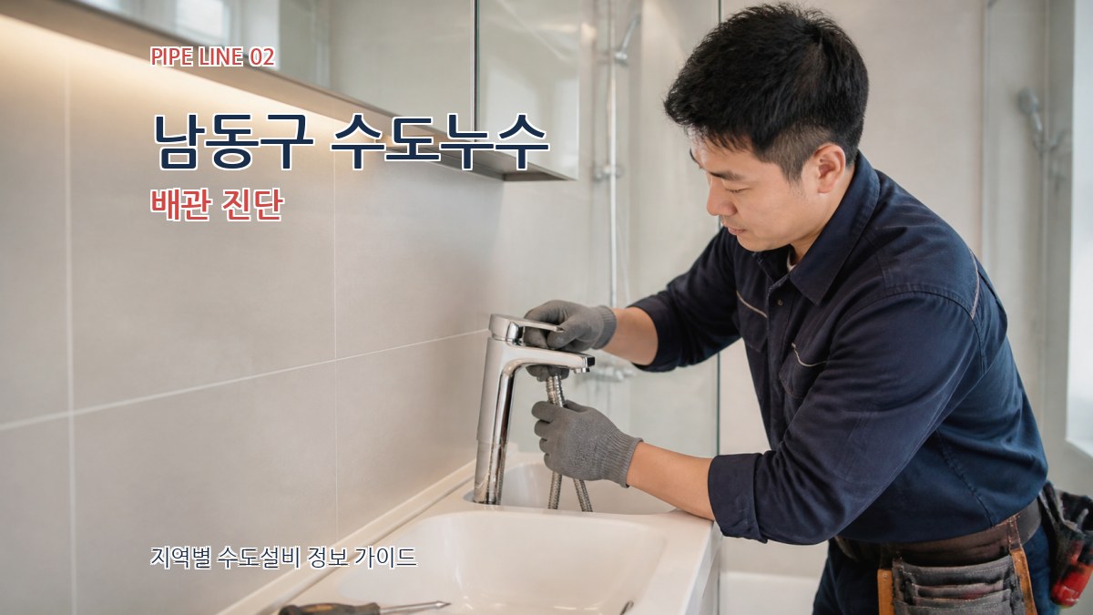 남동구 수도누수 배관 진단