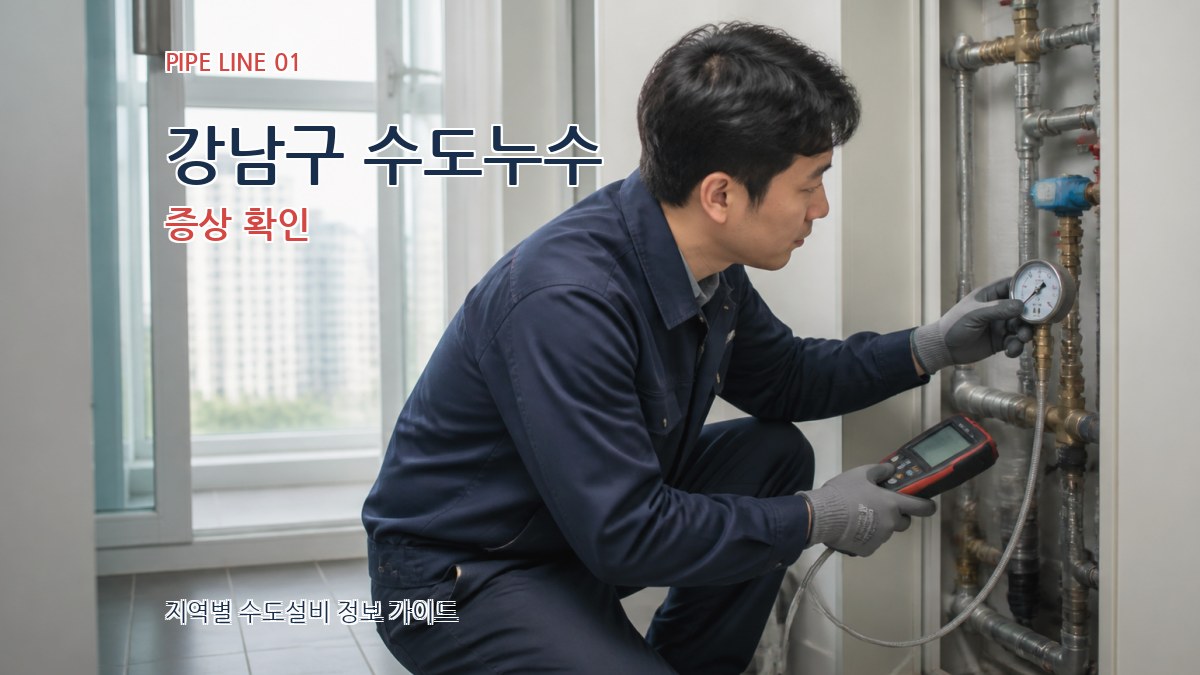 강남구 수도누수