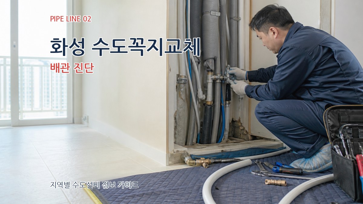 화성 수도꼭지교체 배관 진단