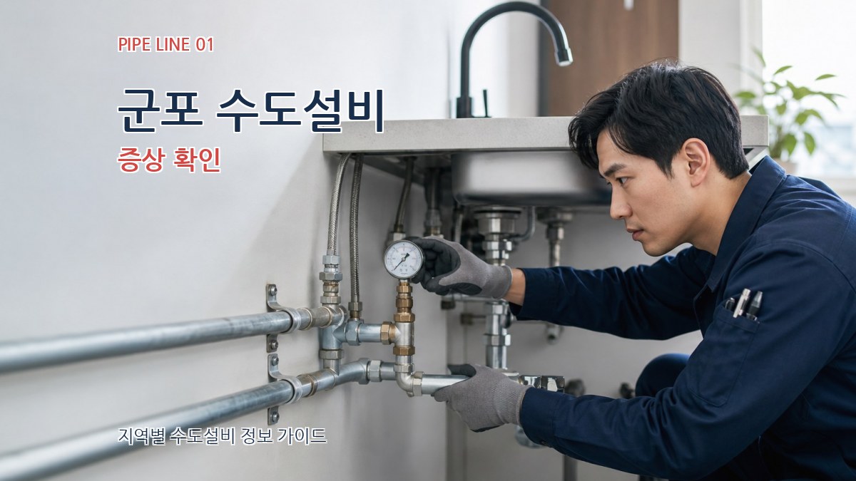 군포 수도설비