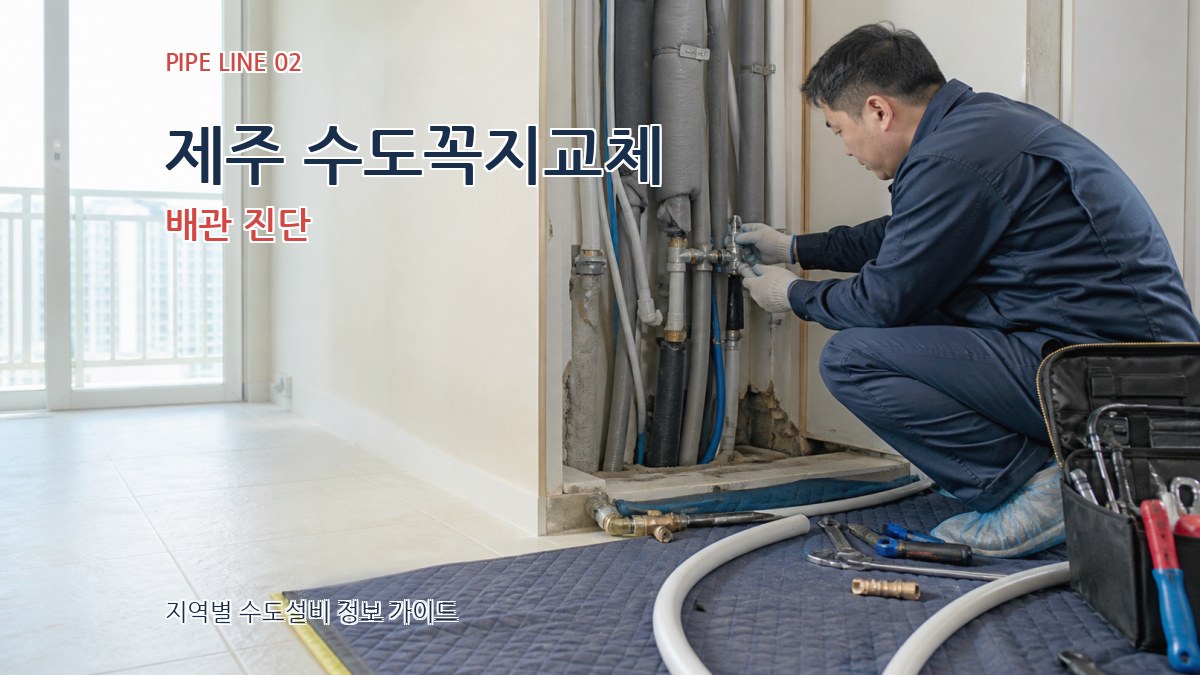 제주 수도꼭지교체 배관 진단