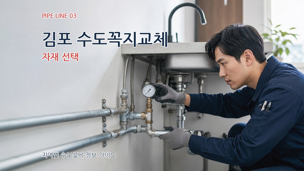 김포 수도꼭지교체 자재 선택