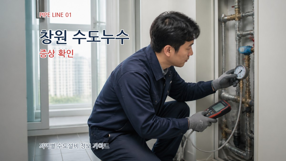 창원 수도누수