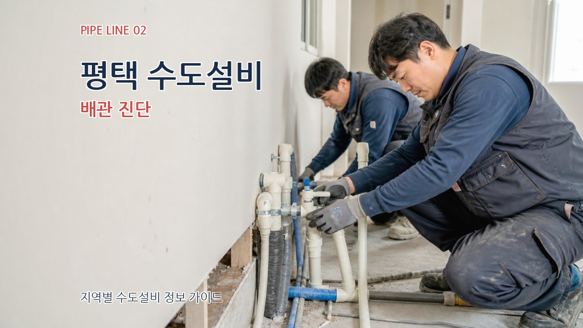 평택 수도설비 배관 진단