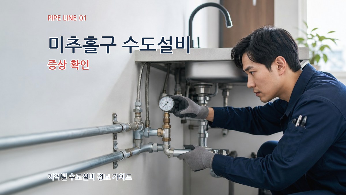 미추홀구 수도설비