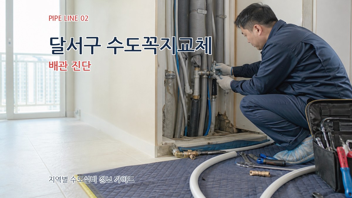 달서구 수도꼭지교체 배관 진단