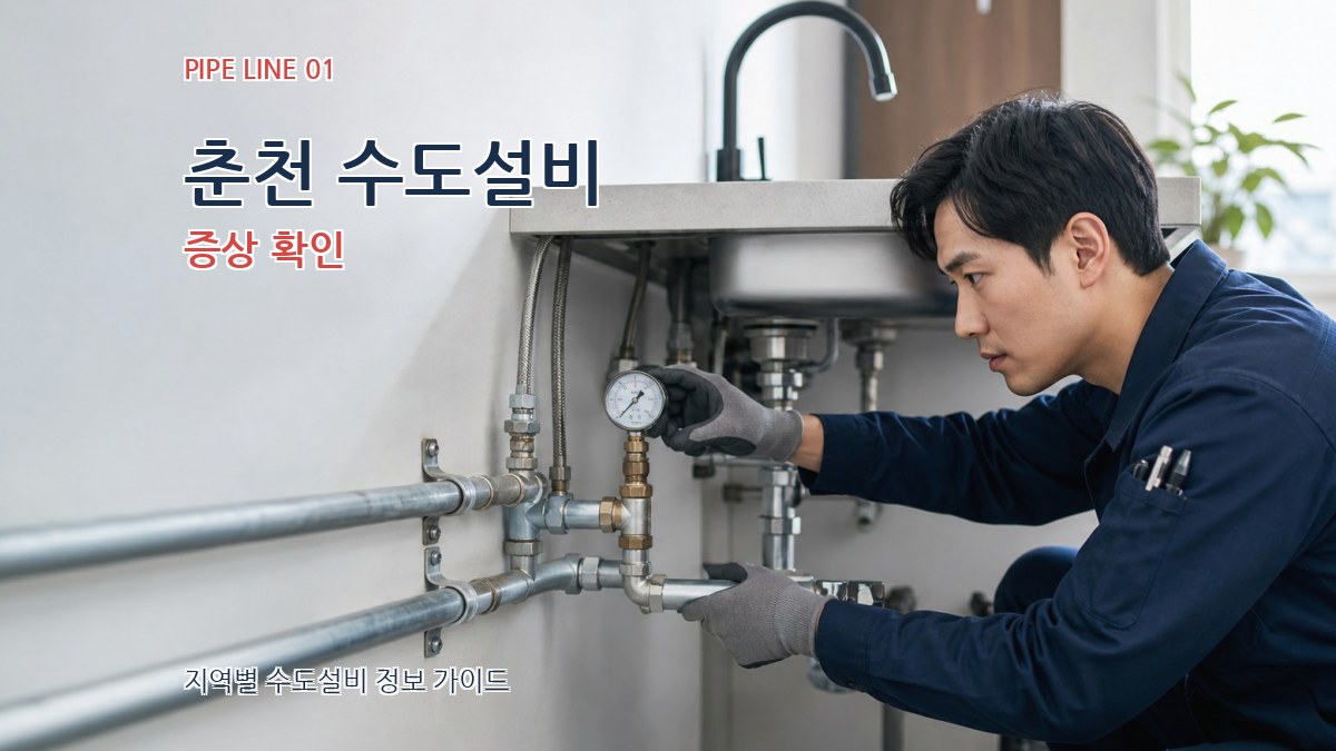 춘천 수도설비