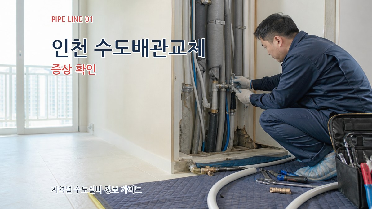 인천 수도배관교체