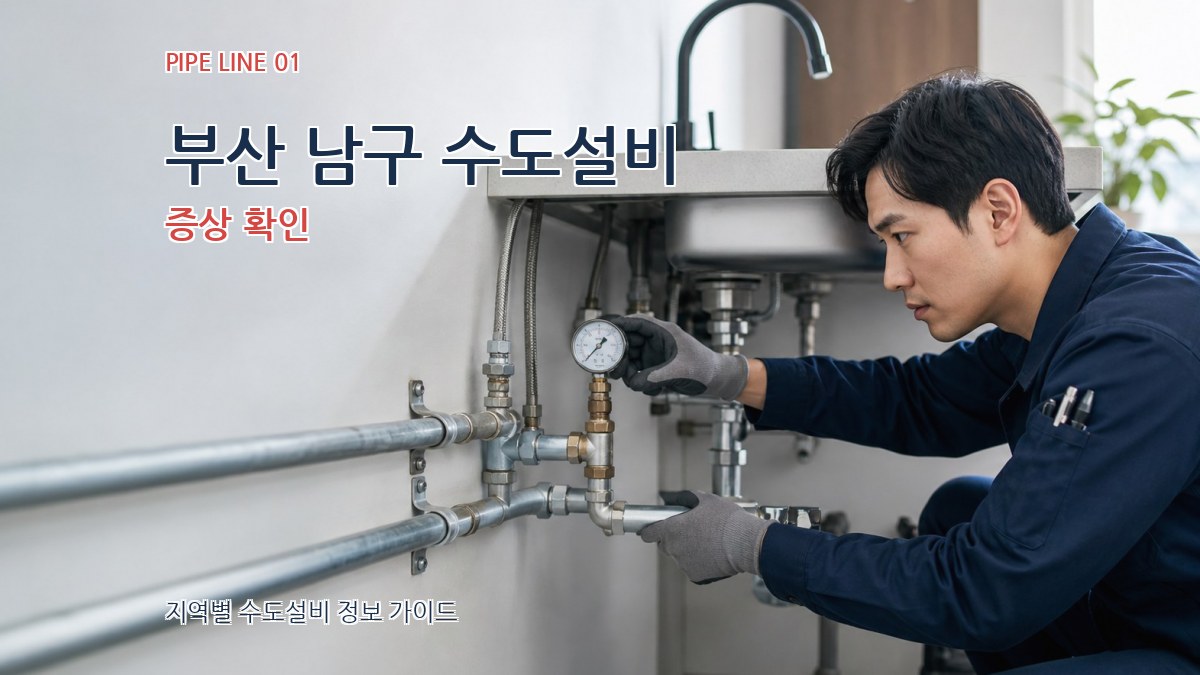부산 남구 수도설비