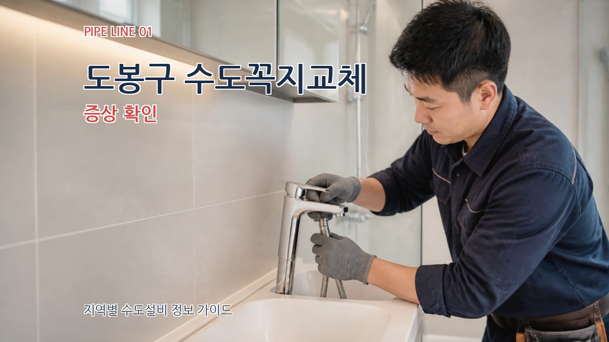 도봉구 수도꼭지교체