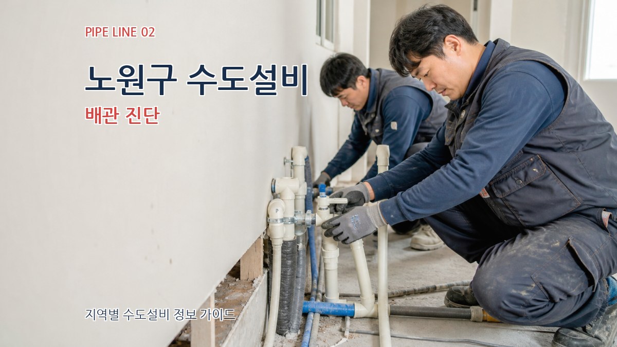 노원구 수도설비 배관 진단