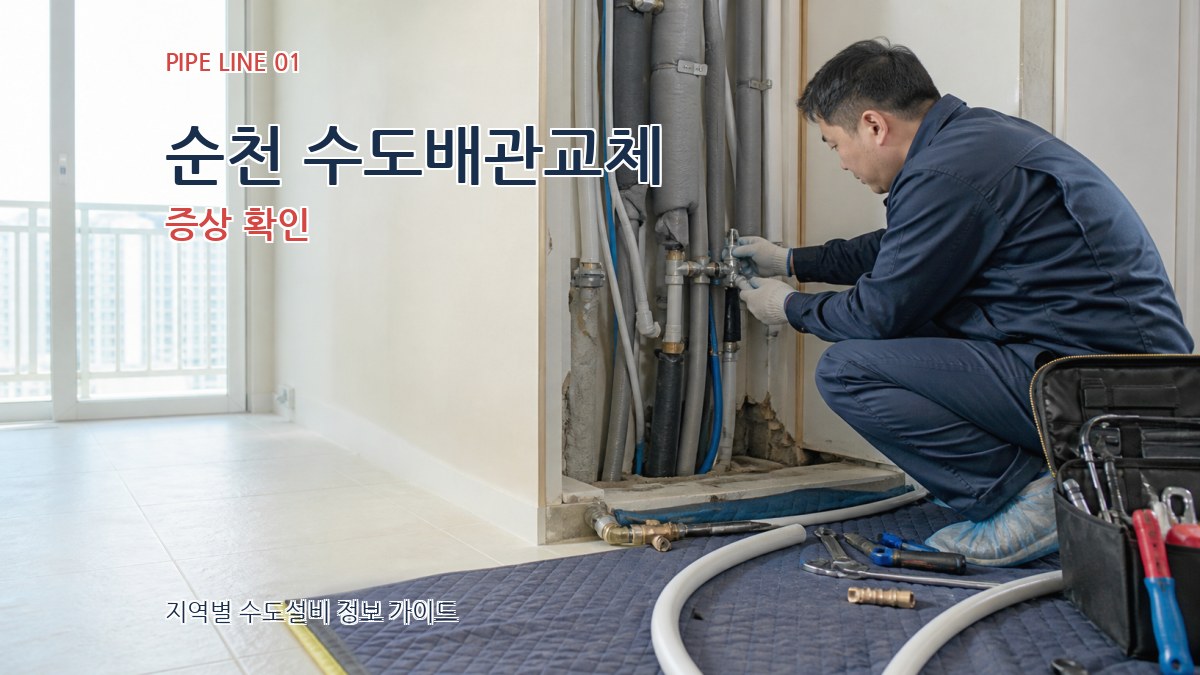 순천 수도배관교체