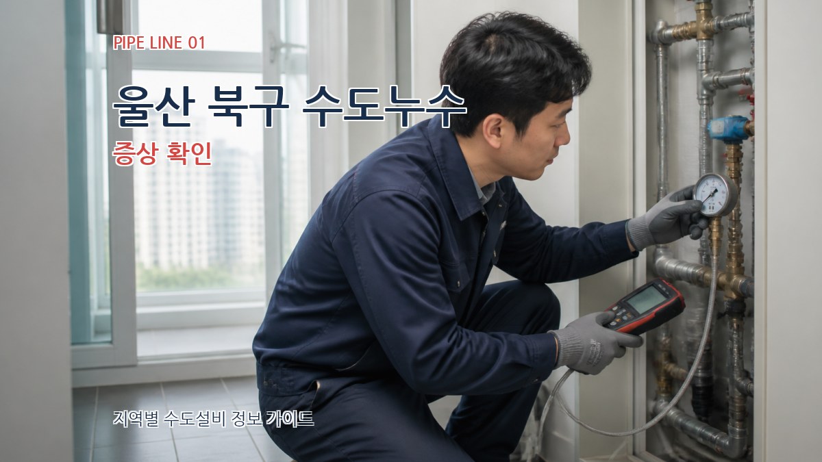 울산 북구 수도누수