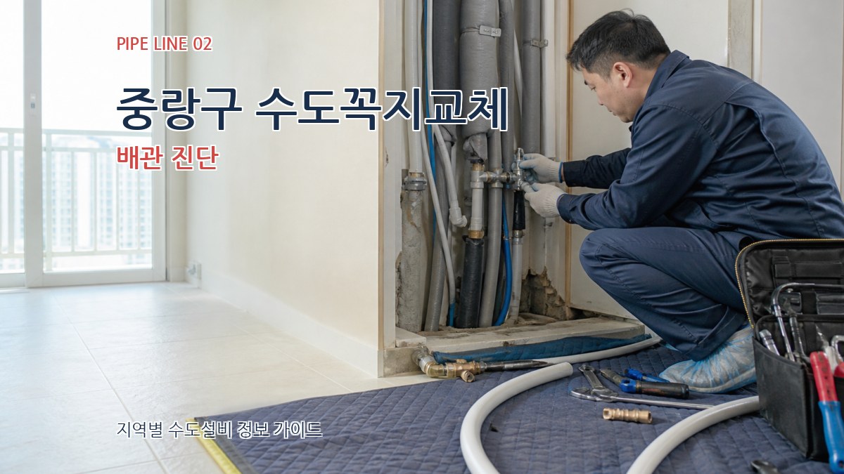 중랑구 수도꼭지교체 배관 진단
