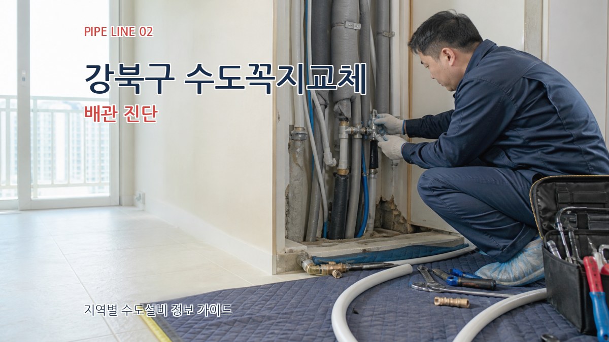 강북구 수도꼭지교체 배관 진단
