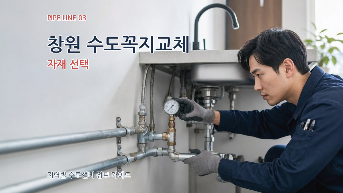 창원 수도꼭지교체 자재 선택