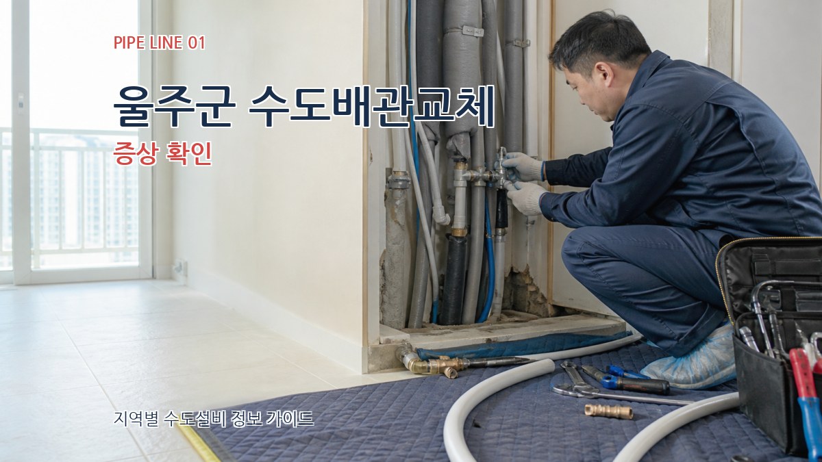 울주군 수도배관교체