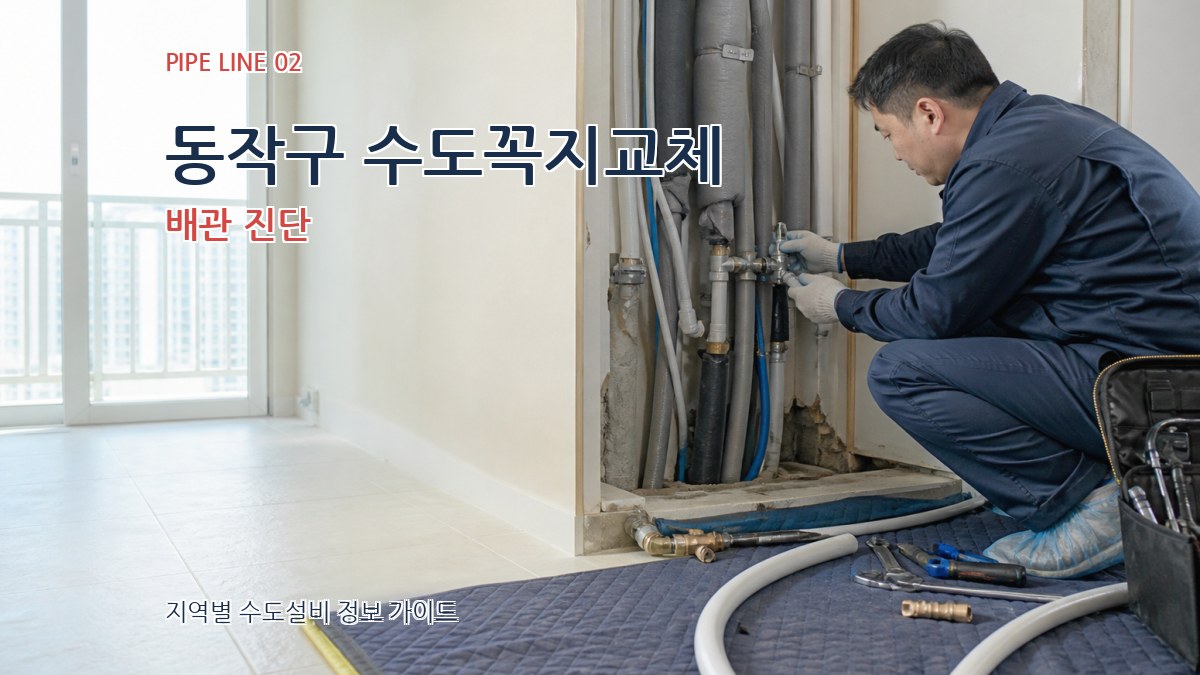 동작구 수도꼭지교체 배관 진단