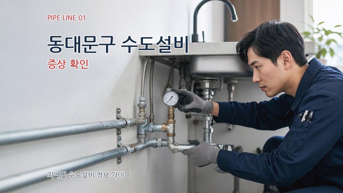 동대문구 수도설비