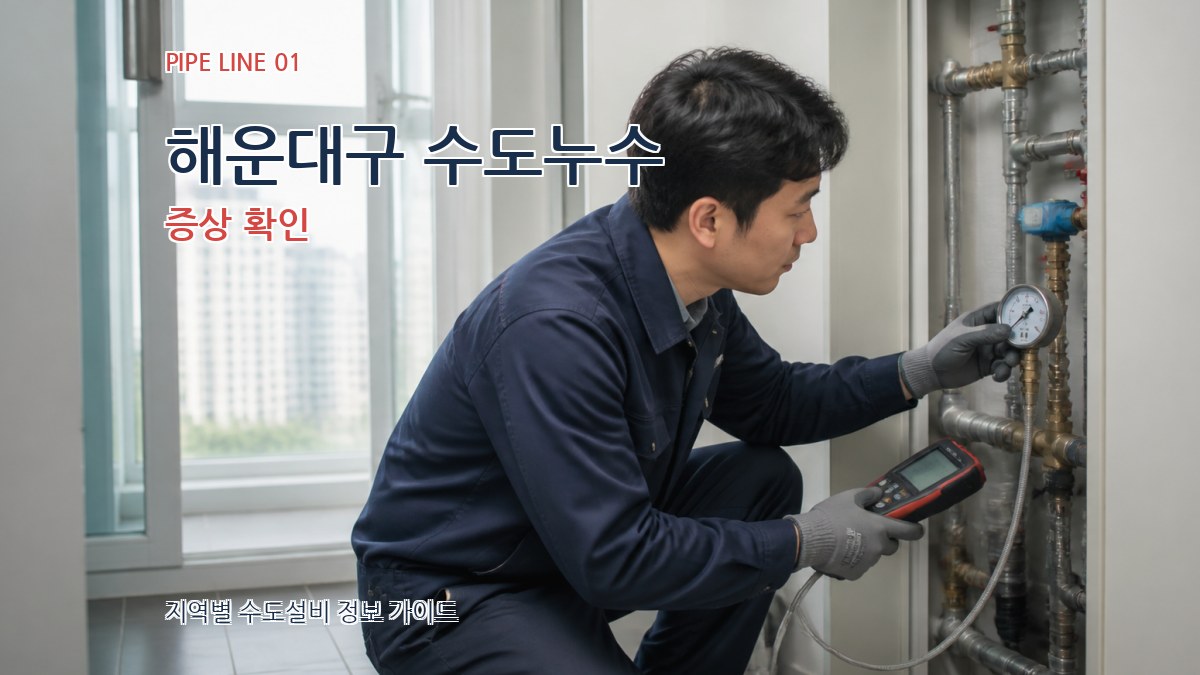 해운대구 수도누수