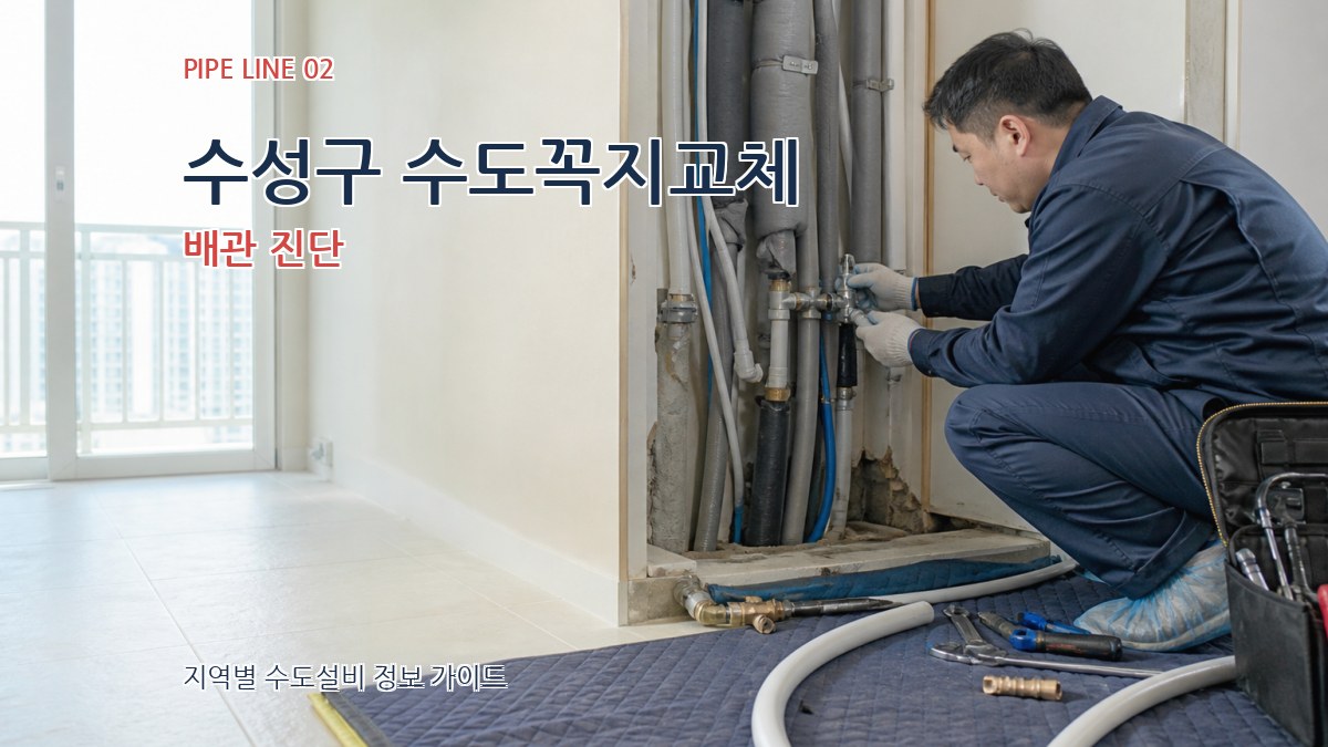 수성구 수도꼭지교체 배관 진단