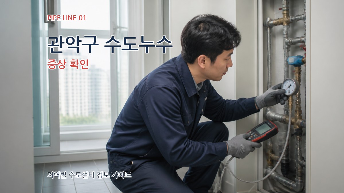 관악구 수도누수