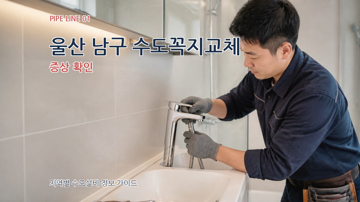 울산 남구 수도꼭지교체