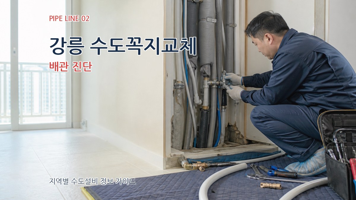 강릉 수도꼭지교체 배관 진단