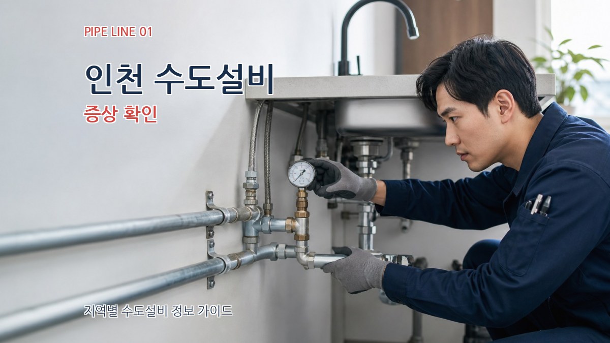 인천 수도설비